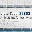 Business Source Premium Invisible Tape Value Pack (1 inch, Pack of 1)