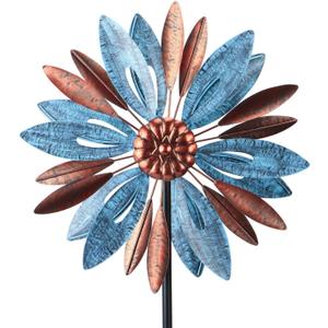 WONDER GARDEN Wind Spinners Outdoor - Metal Wind Spinner Windmill, Kinetic Wind Sculpture & Spinners for Yard Patio Lawn Decor