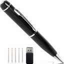 Security Camera, Hidden Spy Camera Pen, 1080P Hidden Camera Nanny Cam, Portable Mini Camera for Baby Pet Elderly Indoor/Outdoor Surveillance No WiFi Function