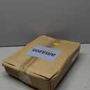 Ravinte Blanket Basket - 20"x 20"x 13" Cotton Rope Basket for Living Room, Baby Toy Storage Basket, Large Woven Laundry Basket (White-DarkGray)