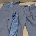 Boys Suit 4 Piece Slim Fit Kids Tuxedo Suit Formal Wedding Outfit Blazer Vest Pants Set with Tie (8, Blue)