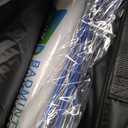 HIRALIY Badminton Rackets Set for Backyards, Badminton Set, Includ 2/4 Rackets, 6/12 Birdies, 1 Carrying Bag, Outdoor Game for Adult Family Beginner