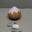 Essential Oil Diffuser for Home 500ML, Ultrasonic Large Diffuser Oil Machine with Remote Control, Aromatherapy Diffusers for Home Office Room, Aroma Diffuser with 14 Color LED & 2 Mist Mode, Brown