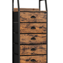 Grain Wood Furniture Mid Century 6-Drawer Dresser, Brushed Walnut