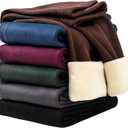 6 Pack Girls Winter Fleece Lined Leggings Cotton Pants Kids Thick Warm Pants Thermal Soft Leggings for Girls (9-10 Years, Multicolor 2)