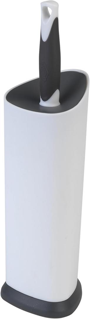 Clorox Toilet Brush and Plunger, White 2 Piece