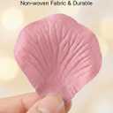 1000 Pcs Artificial Fake Rose Petals,Flower Petals for Romantic Night, Engagement, Party, Wedding, Event Flower Decorations, in Bulk(Pale Pink)