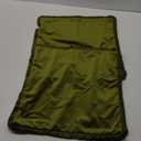 JUSPURBET Olive Green Decorative Velvet Fringe Throw Pillow Covers 18x18 Set of 2 Boho Soft Cushion Case for Home Decor Living Room Couch Sofa Bed