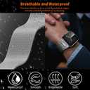 KYISGOS Milanese Loop Band Compatible with Apple Watch Band 49mm 46mm 45mm 44mm 42mm Men Women, Magnetic Clasp Metal Strap for iWatch Ultra 3 2 1 Series 11/10/9/8/7/6/5/4/3/2/1 SE3 SE2 SE, Silver
