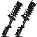 Rear Pair Complete Struts Assembly with Coil Spring Replacement for 1997-2001 Toyota Camry &1999-2003 Toyota Solara FWD Shock Absorbers -171680 171681, Set of 2