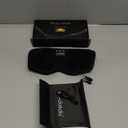 LC-dolida Sleep Headphones, 3D Sleep Mask Bluetooth Wireless Music Eye Mask, Sleeping Headphones for Side Sleepers Sleep Mask with Bluetooth Headphones Ultra-Thin Stereo Speakers Perfect for Sleeping (Black)