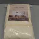 Stretch Chair Covers Set of 6 for Dining Room, 6 Pack Washable Kitchen Chair Protector for Party Wedding, Beige