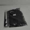 Soarer Black Large Ostrich Feathers - 10Pcs Making Kit 34inch Extra Large Ostrich Feathers for Tall Vase, Halloween, Gatsby Party Centerpieces and Wedding Home Decoration(Black)