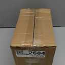 Generic Wooden Desktop Tissue Holder, Rustic Paper Napkin Display Stand with Salt and Pepper Tray, Freestanding Napkin Organizer for Kitchen Countertop