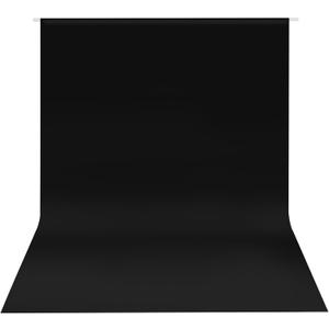 Hemmotop 10x8ft Black Photo Backdrop for Photoshoot, Large Drapes Well Photography Background for Wedding, Birthday, Graduation Party Photos, Video Recording