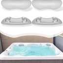 4PCS 77444 Hot Tub Head Rest Pillows Fits for Hot Spot Relay, Rhythm, SX, Tempo, TX (2015 to Current) Spa Model, Replacement for Hot Spring/Watkins/Hot Tub Spa Parts
