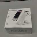 Wireless Charging Station, 3 in 1 Fast Wireless Charger Stand for Multiple Devices Apple Watch Ultra Series 11 10 9 8 7 6 SE 5 4 3 2, iPhone 17 16 15 14 13 12 11 Pro Max/Plus/Air/X/XS/XR/SE, Airpods (White)