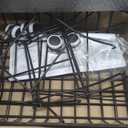 4 Tier Vegetable Fruit Basket for Kitchen, Stackable Metal Fruit and Vegetable Storage Baskets with Rolling Wheels Cart, Fruteros Para Cocina Potato and Onion Bin Pantry Kitchen Island Cart Counter