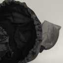 JefDiee Inflatable Travel Pillow, Airplane Neck Pillow Comfortably Supports Head and Chin for Airplanes, Trains, Cars, Office Napping on The Tray Table (Black) (Medium)