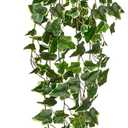 Hollyone Artificial Hanging Plants 6FT Fake Ivy Vine Faux Ivy Leaves Hanging Plant Greenery for Wall House Room Patio Indoor Outdoor Home Shelf Office Wedding Decor