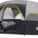 CAMPROS CP 8 Person Camping Tent, Room Divider, Rainfly, Weather Resistant, 168"L x 108"W x 72"H