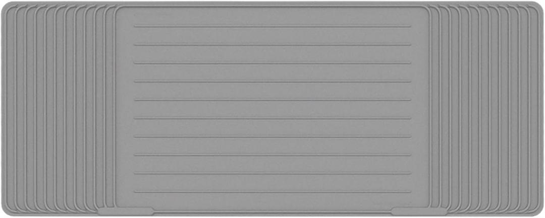 WeatherTech ClosetMat, 55 by 22 Inches Mat- Protection for Closet Floors, Trimmable - Grey
