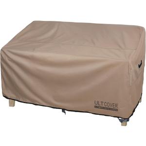 ULTCOVER Waterproof Outdoor Deep Seat Sofa Bench Cover 62W x 40D x 35H inch Patio Furniture Loveseat Cover