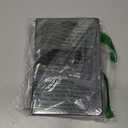 CAGIE Leather Lined Journal Notebook for Men & Women, Debossed Cross, 320 Pages 100 GSM Thick Paper, A5 Hardcover Journaling Notebooks for Writing, 5.7'' X 8.3'' Diary, Grey