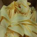 Round Tablecloth 132 Inch 6 Pack Yellow Tablecloths Washable Decorative Linen Polyester Table Clothes Cover for Dining Table Banquets Buffet Parties and Wedding