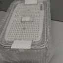 LUXEAR 4 Pack Fruit Vegetable Containers for Fridge, Produce Saver Container with Lids &Removable Colander BPA-free Refrigerator Storage Organizer for Fruit Vegetable, Berry, Meat keep Fresh Longer