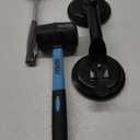 Floor Gap Fixer Tool Set with Aluminium Suction Cup & Rubber Mallet Hammer, Fixer Tool for Laminate Floor Gap Repair (Blue)