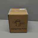 Effective Filter Pump, Air Release Valve, 300GPH Rate, for Pool, Swimming Pool, Garden, Gray Color 1.5in Thread 15W Power