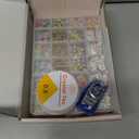 Clay Beads 8500 Pcs 2 Boxes Bracelet Making Kit - 24 Colors Polymer Clay Beads for Bracelet Making Set - Heishi Disc Beads for Jewelry Making kit with Charms and Gift Pack for Girls (fashion)