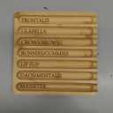 Aesthetic Practitioner Syringe Tray with Slot Label, Bamboo Aesthetic Physician Syringe Preparation Tray, Syringe Tray for Aestheticians and Nurses, Syringe Storage Tray with 7 Flutes (Bamboo)