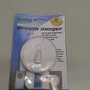 HomeTools Heavy Duty Magnetic Wreath Hangers for Indoor and Outdoor - Metal and Glass Doors - 2.5" Diameter - Each Hook Holds up to 8 lbs - 2 Hooks Included