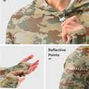 Men's Sun Protection Hoodie Shirt UPF 50+ Long Sleeve Fishing Rash Guard UV SPF Summer Lightweight Hiking Shirt for Men