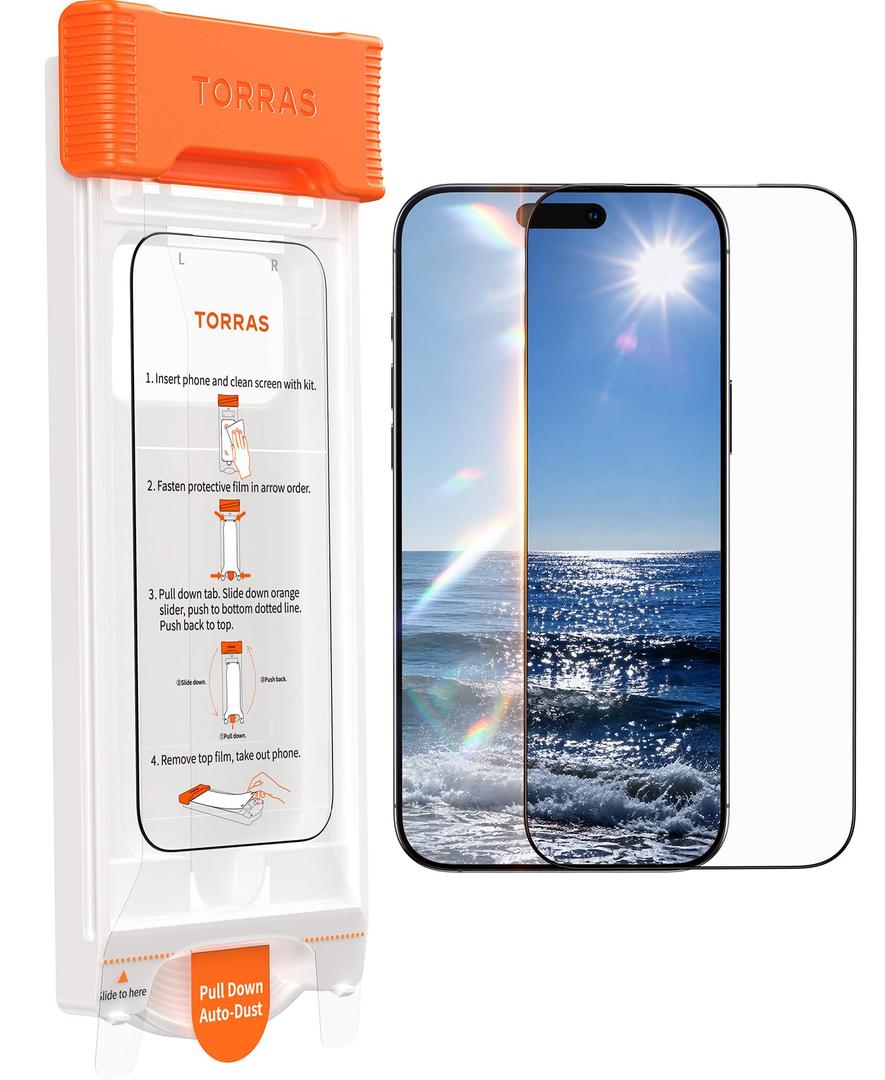 TORRAS OrigArmor for iPhone 18 Pro Max Screen Protector, Anti-Reflective