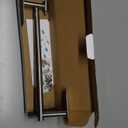 Paper Towel Holder Under Cabinet, Self Adhesive or Wall Mounted SUS304 Stainless Steel Paper Towel Holder for Kitchen, Bathroom, Farmhouse, Barbecue and Laundry (Silver)