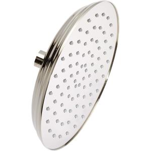 Signature Hardware 449708 2.5 GPM 8" Wide Traditional Rain Shower Head - Polished Nickel