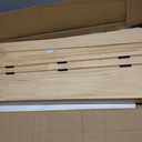 Solid Pine Wire Shelf Covers, 12" D x 29" L, Tool-Free Pantry Rack, 29" Length