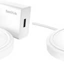 SanDisk Ixpand Wireless Charger 15W (Includes Quick Charge Adapter + USB Type-C Cable) - Wireless Charging pad for Qi-Compatible Smart Phones and Devices - SDIZB0N-000G-ANCLN (Pack of 2)