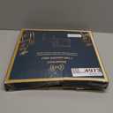 Weenson Bathroom Counter Organizer Over Sink for Toiletries Makeup, Kitchen Countertop Organizer Spice Rack for Salt, 2-Tier Corner Counter Shelf for Coffee Area Storage Dresser Table Bamboo (White)