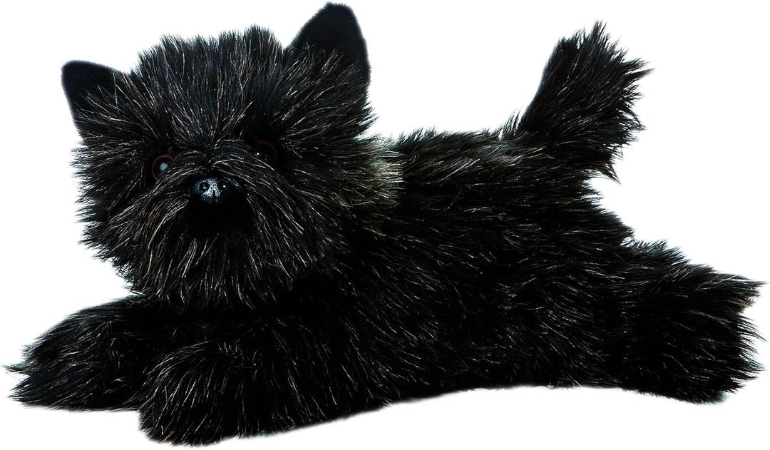 Aurora Adorable Flopsie Toto Stuffed Animal - Used to Create Imaginative Play Adventures - Perfect for Birthdays, Kids and Adults, All Ages - Brown 12 Inches