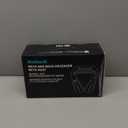 Nekteck Shiatsu Neck Massager for Pain Relief Deep Tissue with Heat, 3D Kneading Massage Pillow Back Shoulder Massagerfor Body Muscle, Plug-in Use for Home Office Car, Gifts for Mom Dad Him Her (Black)