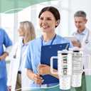 Vet Tech Gifts for Women Men, Vet Tech Week Gifts, Veterinary Technician Week Appreciation Gift, 40oz Stainless Steel Tumbler