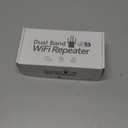 WiFi Extender with Ethernet Port, 1200Mbps Dual Band (5GHz/2.4GHz) WiFi Booster.Covers Up to 12880 Sq.ft,Supports 105 Devices, Easy Setup Signal Booster, EasyMesh Compatible, Four Directional Antennas