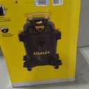 Stanley - SL18116P Wet/Dry Vacuum, 6 Gallon, 4 Horsepower Black