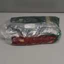 Women's Cotton Blend Saree With Zari Work & Unstitched Blouse Piece (Dark Green Blue)