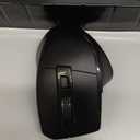 Wireless Keyboard and Mouse Combo, 2.4G Full Size Wave Keys Ergonomic Keyboard with Wrist Rest and 3-Level DPI Adjustable Wireless Ergonomic Mouse for Windows, Mac OS Desktop/Laptop/PC(Black)