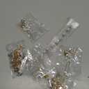 inSowni 20 Pack Classy Dusty Blue Flower Bridal Wedding Hair Side Combs+Floral Hair Pins+Twist Spiral Pearl Hair Pins Clips Pieces Formal Prom Headpieces Accessories for Brides Bridesmaids Women Girls